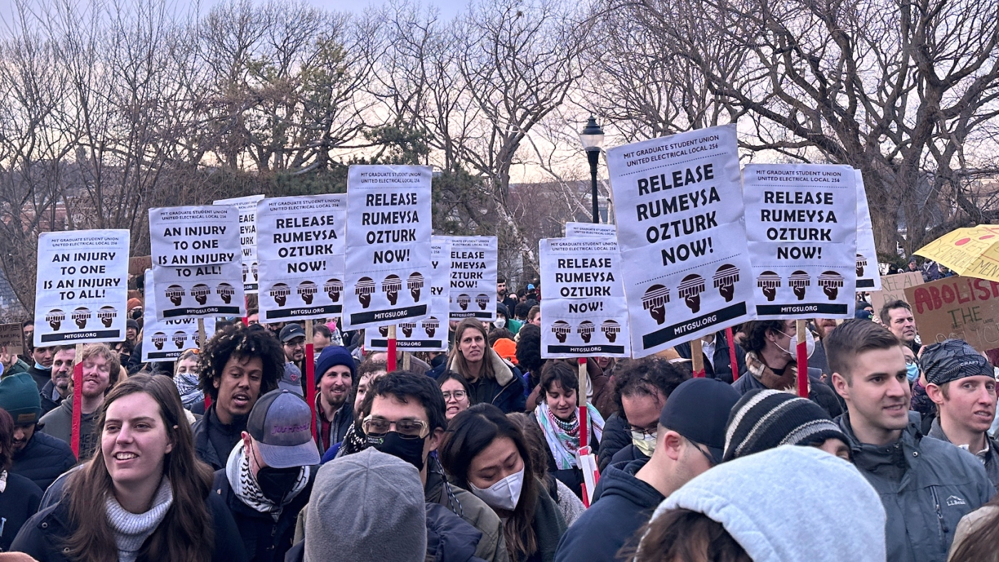 Tufts graduate student Rümeysaöztürk ordered release from immigration detention: NPR
