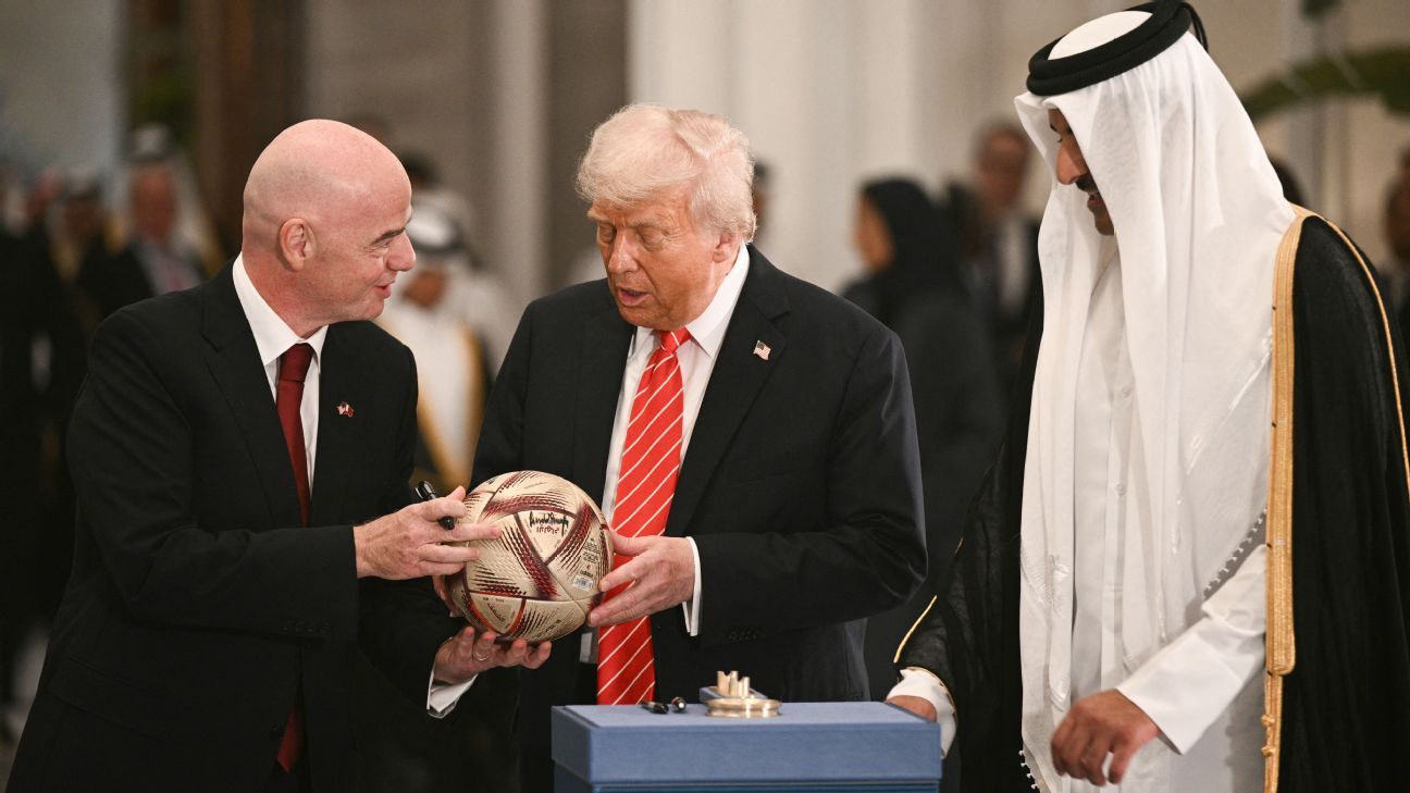 UEFA slams Infantino for arriving from Trump's Middle East Tour