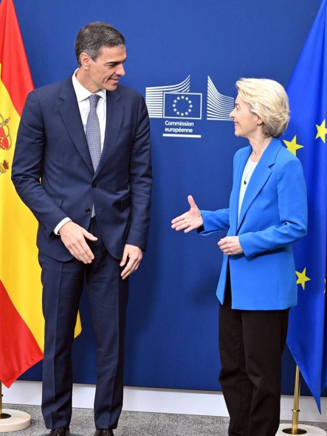 Um mês após a interrupção da energia, Sanchez voltou à carga: ele se lembrou da necessidade de “adicionar conexões elétricas” a Ursula von der Leyen.