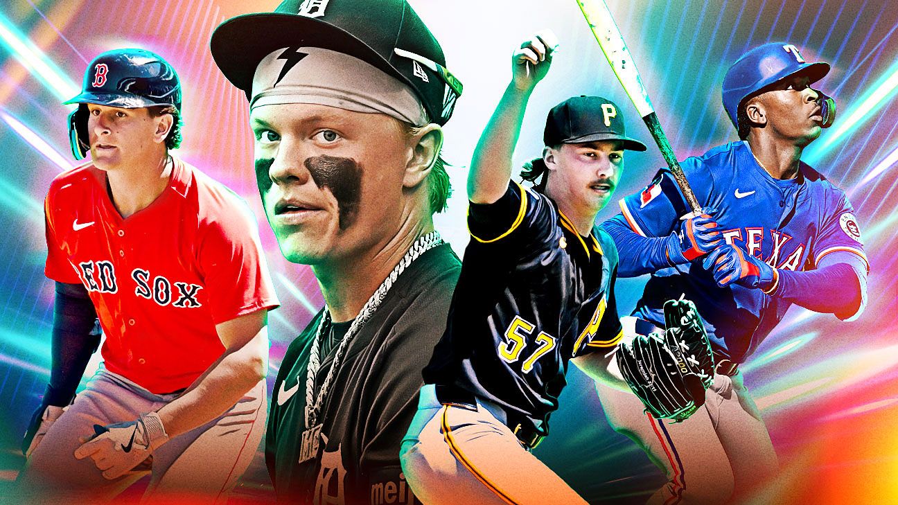 Updated MLB prospects for the top 50 in 2025: Anthony, Chandler, more