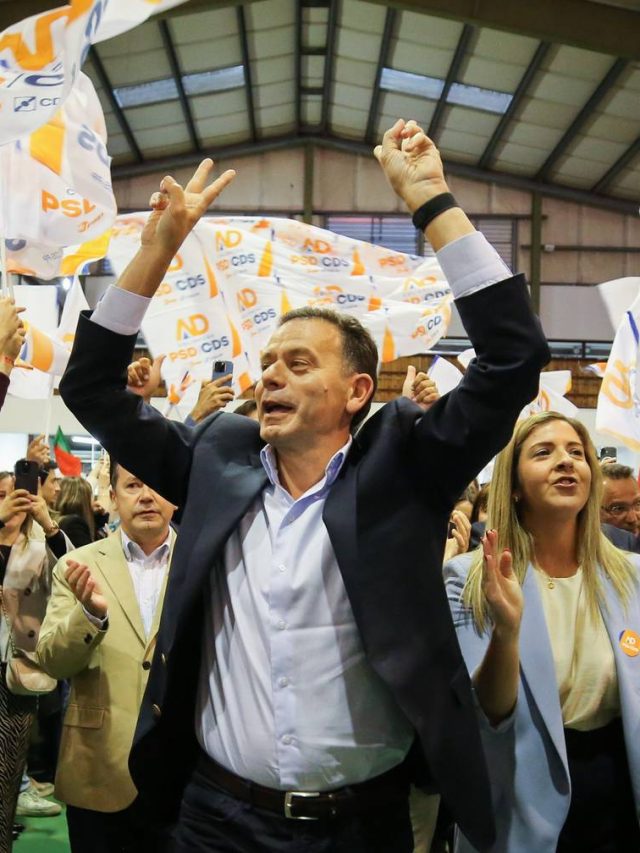 “Vamos governar por quatro anos”, disse Montenegro em uma sala: “Um pouco de frio”.