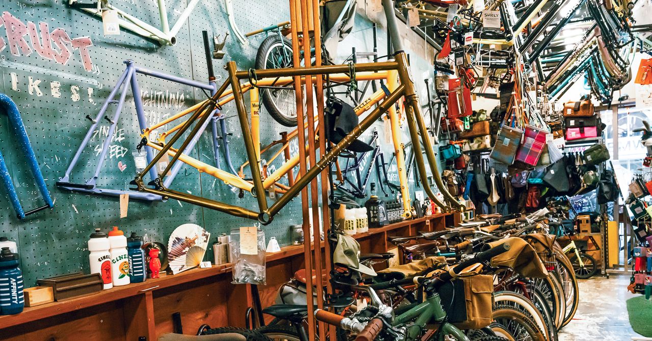Visit Tokyo's blue lugs, “the best bike shop in the world”