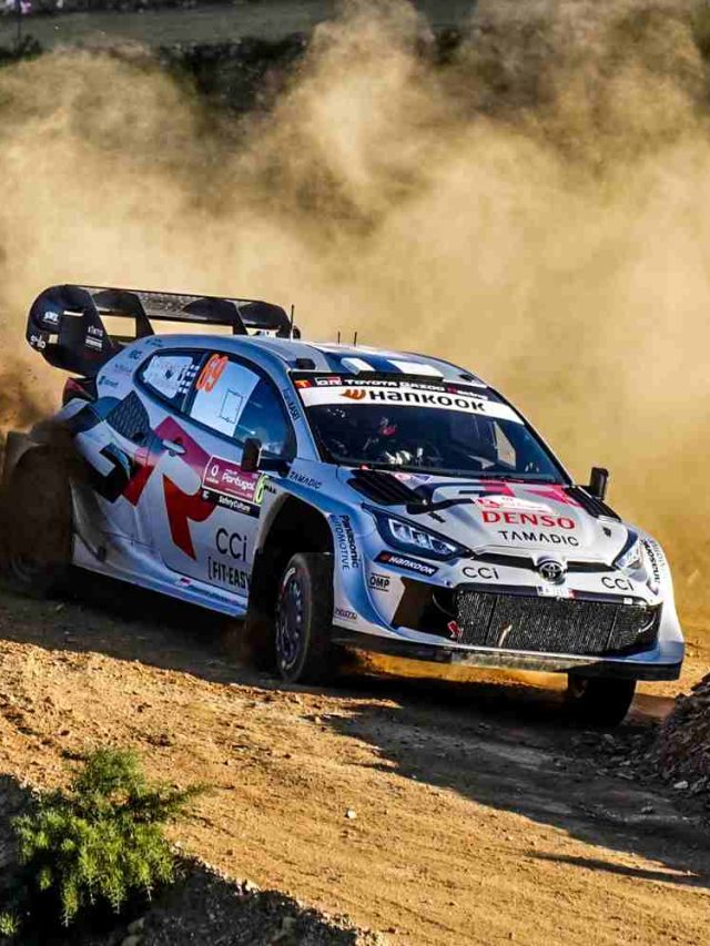 WRC, Rali de Portugal, PEC20: Rovanpera 2.2a em frente a Tanak