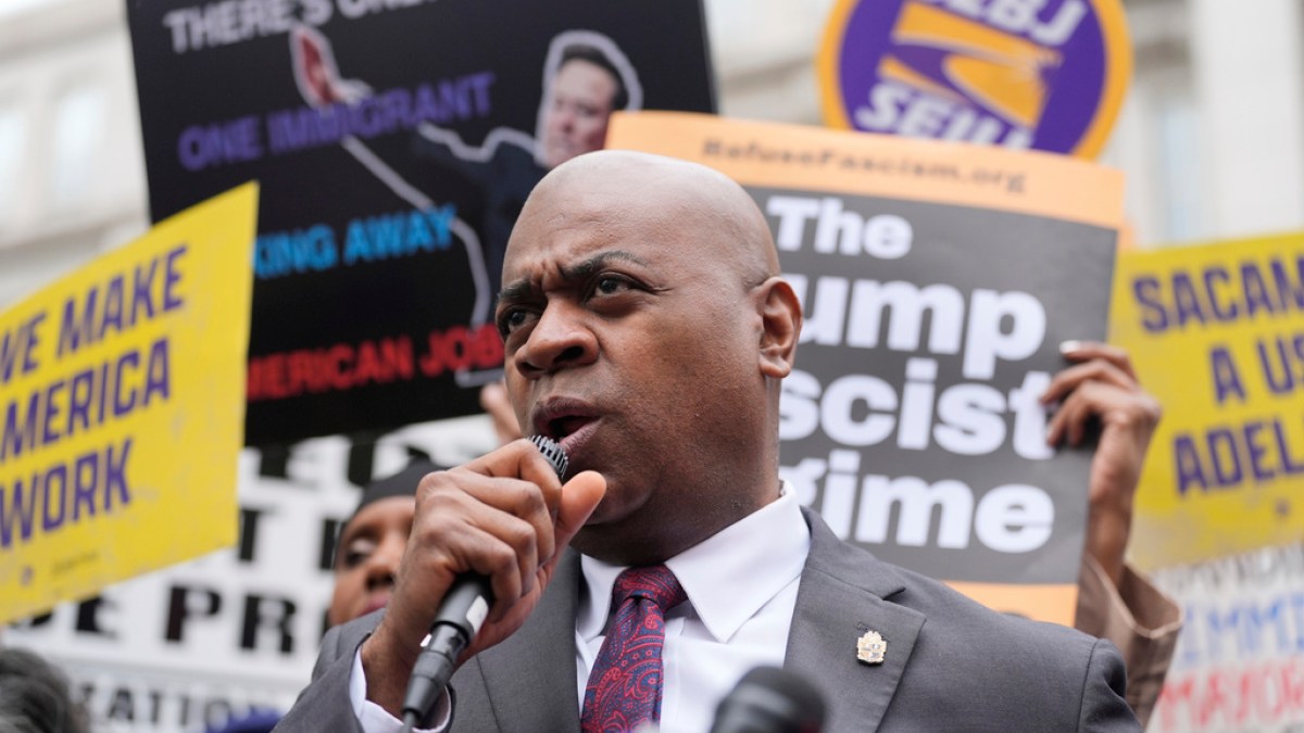 We argue for our mayor Ras Baraka's attorney, who is targeting protests arrests | Donald Trump News