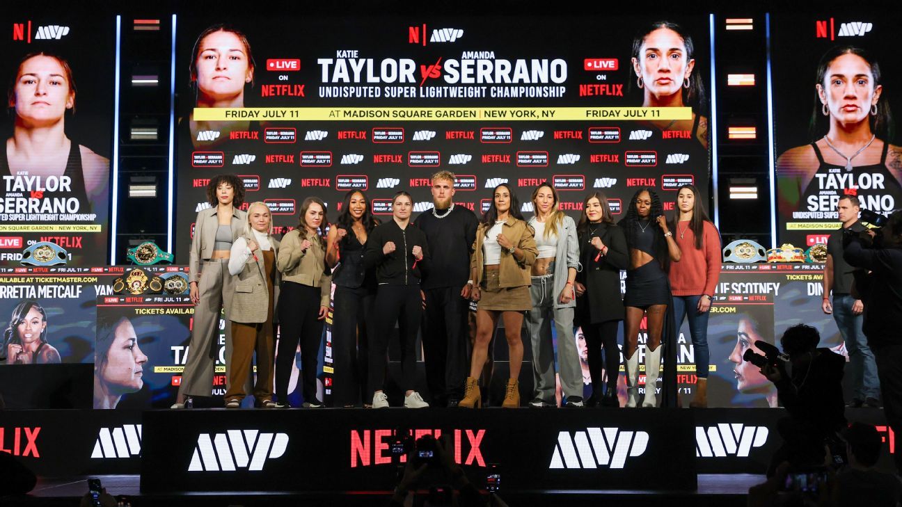 What does a lady boxer want to do with signed by Jake Paul's MVP promotion?