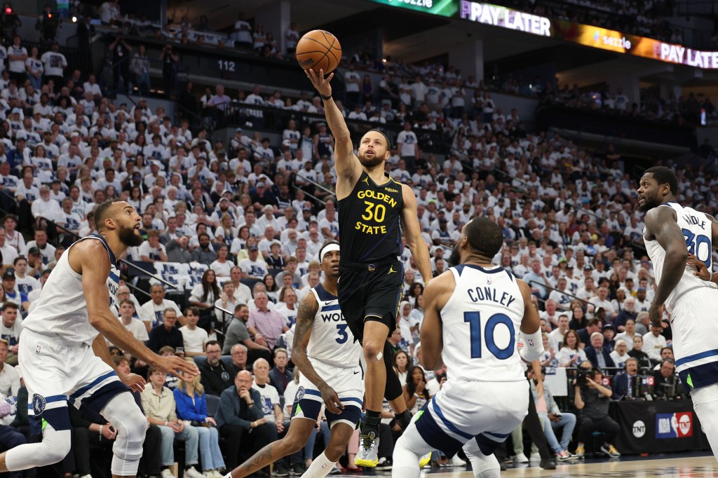 Who cares about the terrible Timberwolves playing? If Steph Curry is not there, the series is over.