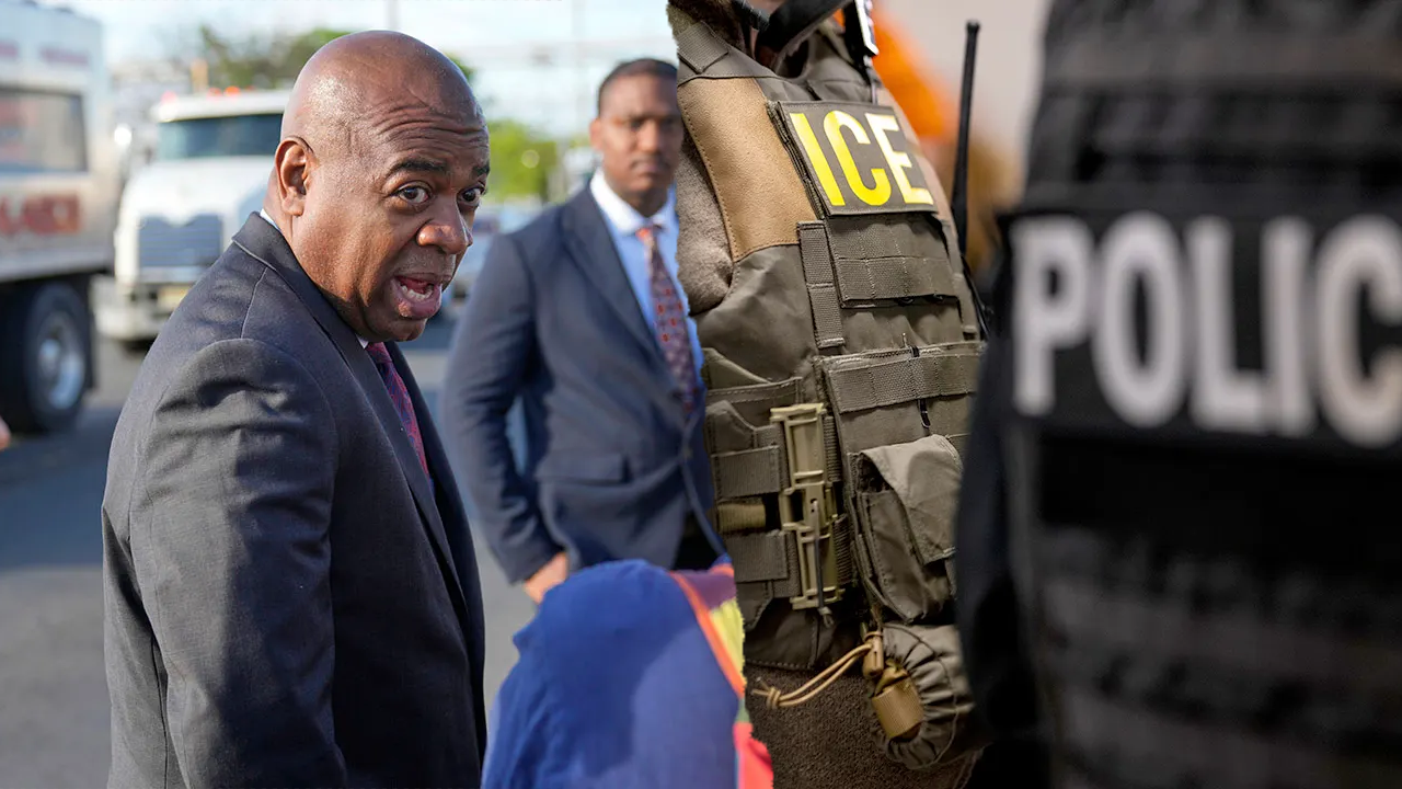 Who is the Democratic mayor of New Jersey arrested in ice protest