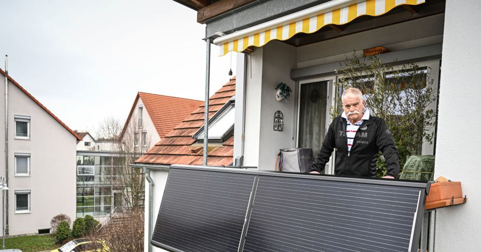 Why does balcony solar panels not take off in the United States