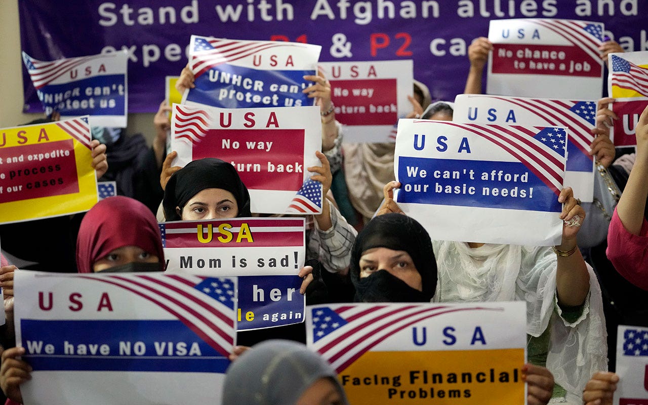 Will President Trump protect Christian Afghan refugees who escape from here and escape from mart?