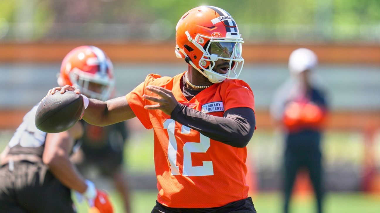 Will the Shedeur Sanders appear in the new look of the Browns' offensive QB?