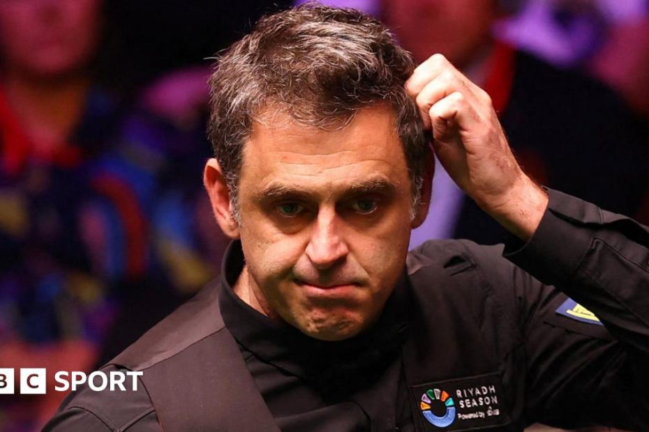 World Snooker Championship 2025: Ronnie O'Sullivan at Judd Trump