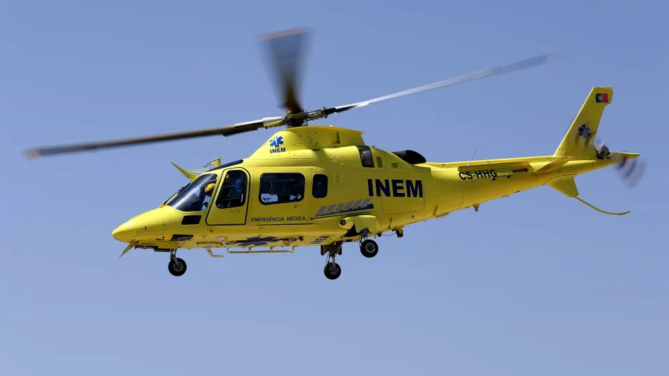 Alertas da União Inem Helicopter Risk não operar em julho