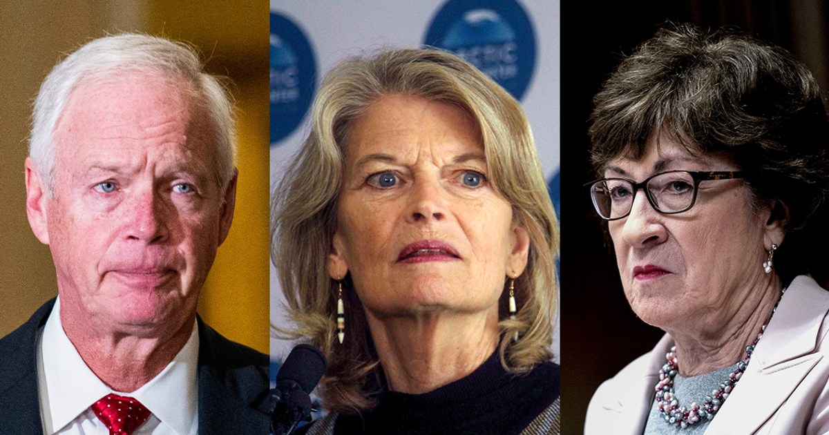 7 Senators When Republicans Change Trump's Big Bill