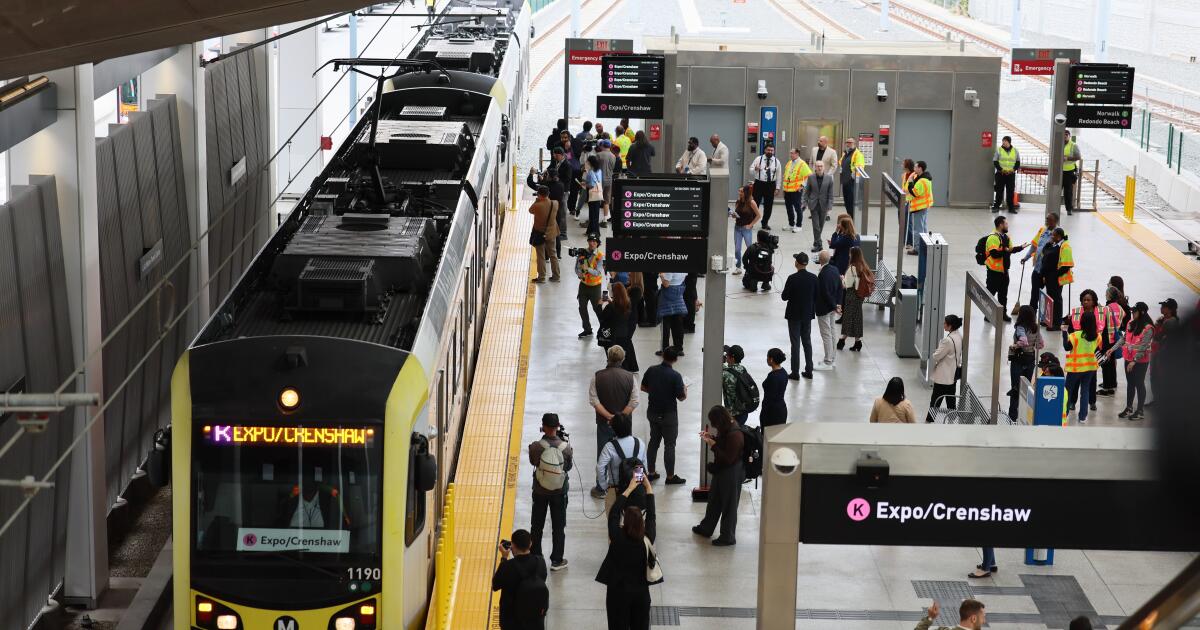 A loose journey without a car? Metro opens the long-awaited LAX station
