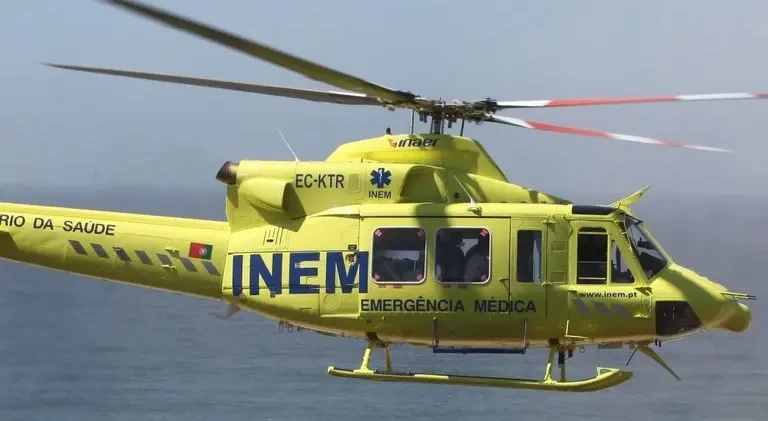 Alertas da União Inem Helicopter Risk não operar em julho