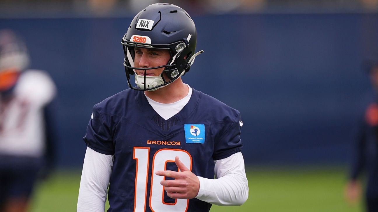 Broncos quarterback Bo Nix embraces first NFL offseason