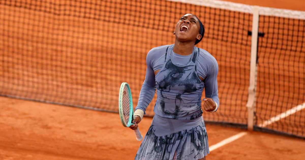 Coco Goff enters French Open Semi-finals