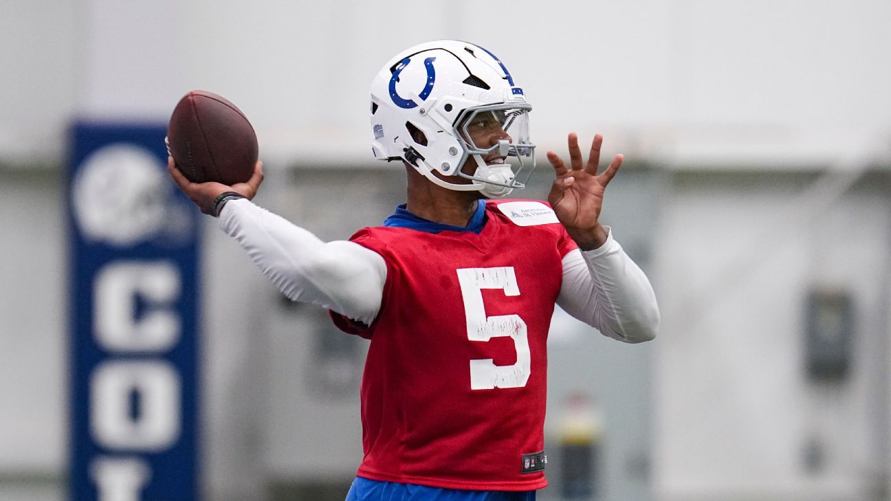 Colts QB Anthony Richardson is far away due to shoulder injury