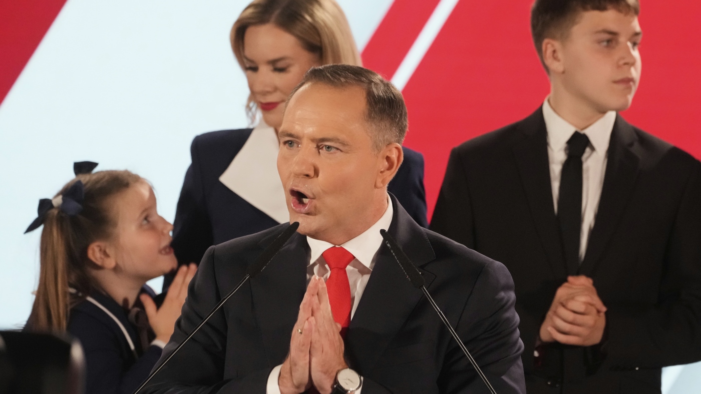Conservative Karol Nawrocki wins Polish presidential election: NPR
