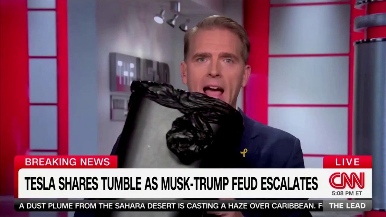 Conservative commentator gets into trash in a dispute with Musk's Trump