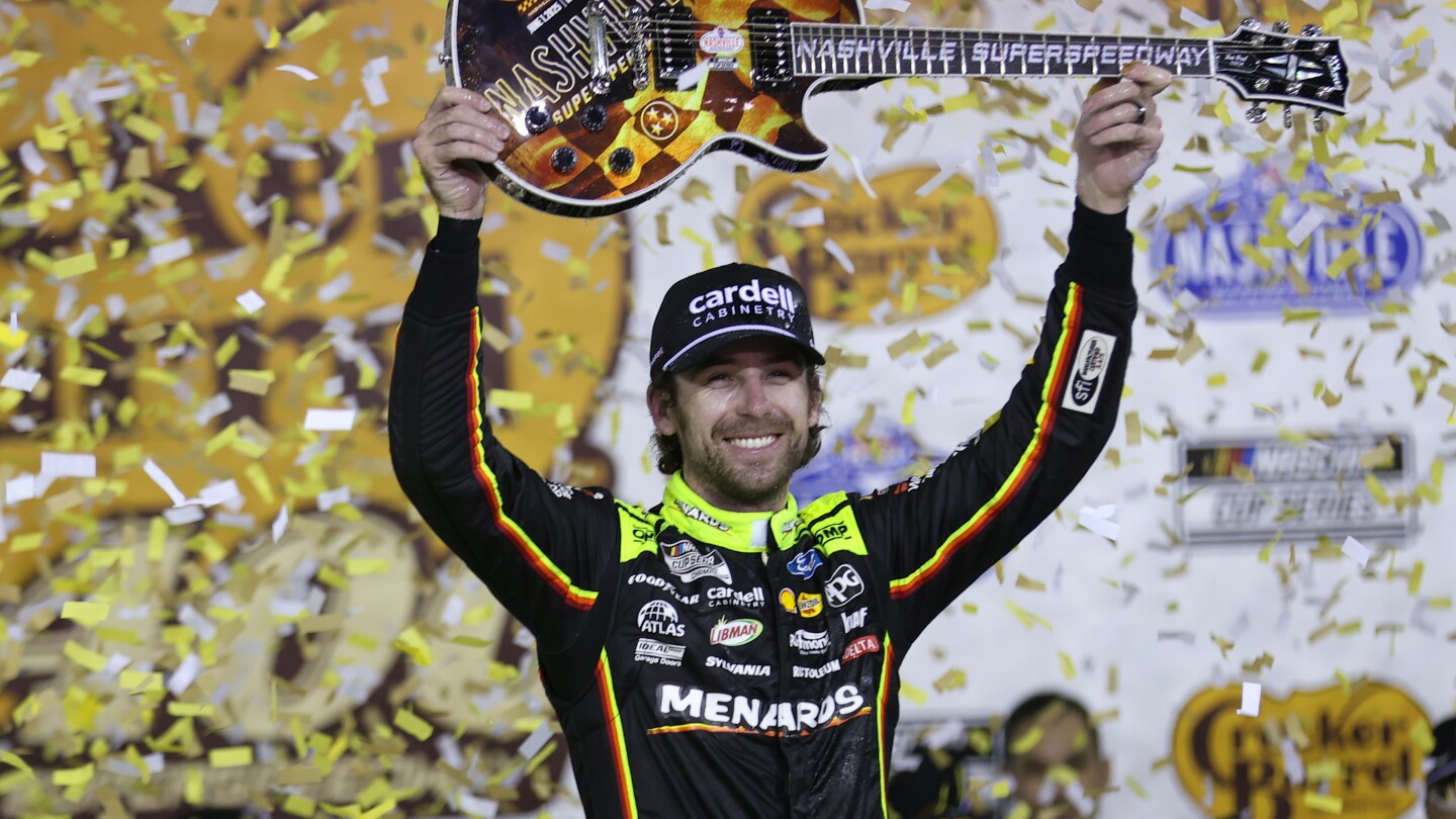 Cup results, points after Nashville, Ryan Blaney