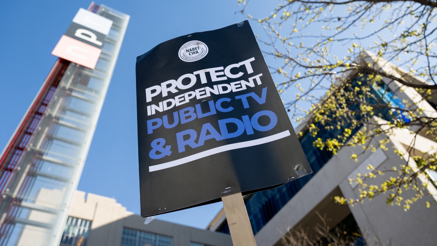 Democrats say Trump cuts public media, Republican leaders plan to vote for NPR and PBS: NPR