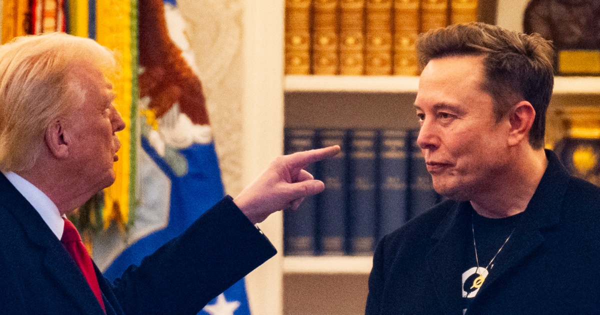Donald Trump and Elon Musk