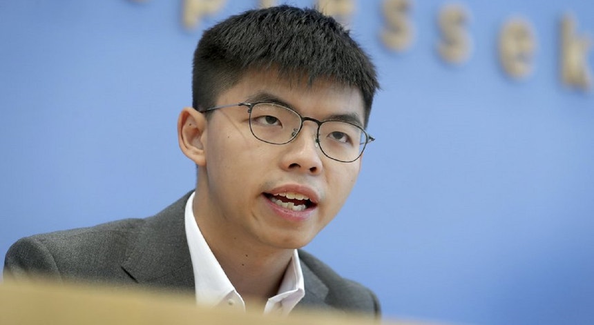 Ex -líder estudantil em Hong Kong foi acusado de prisão perpétua