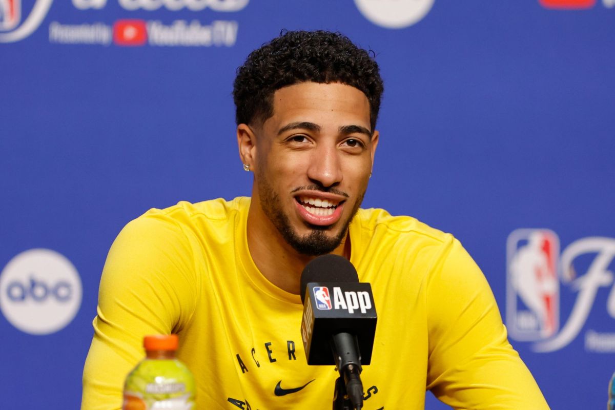 Fans say the same thing to Tyrese Haliburton after NBA Final 1 game