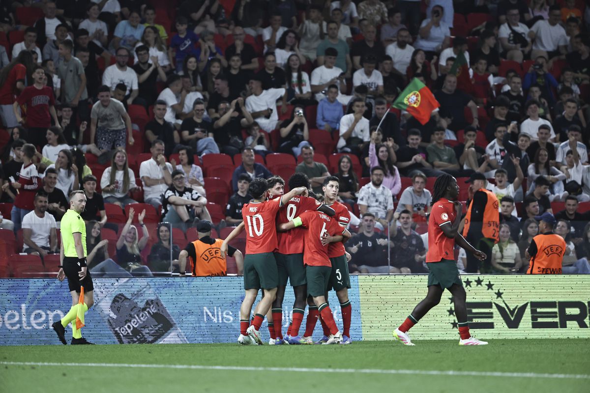 França – Portugal, 0-3 sem três! Portugal é o campeão da Europa Sub-17!