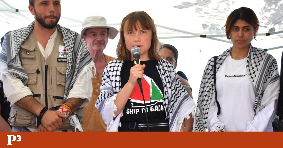 Greta Thunberg se junta ao navio para ajudar em Gaza | Palestina