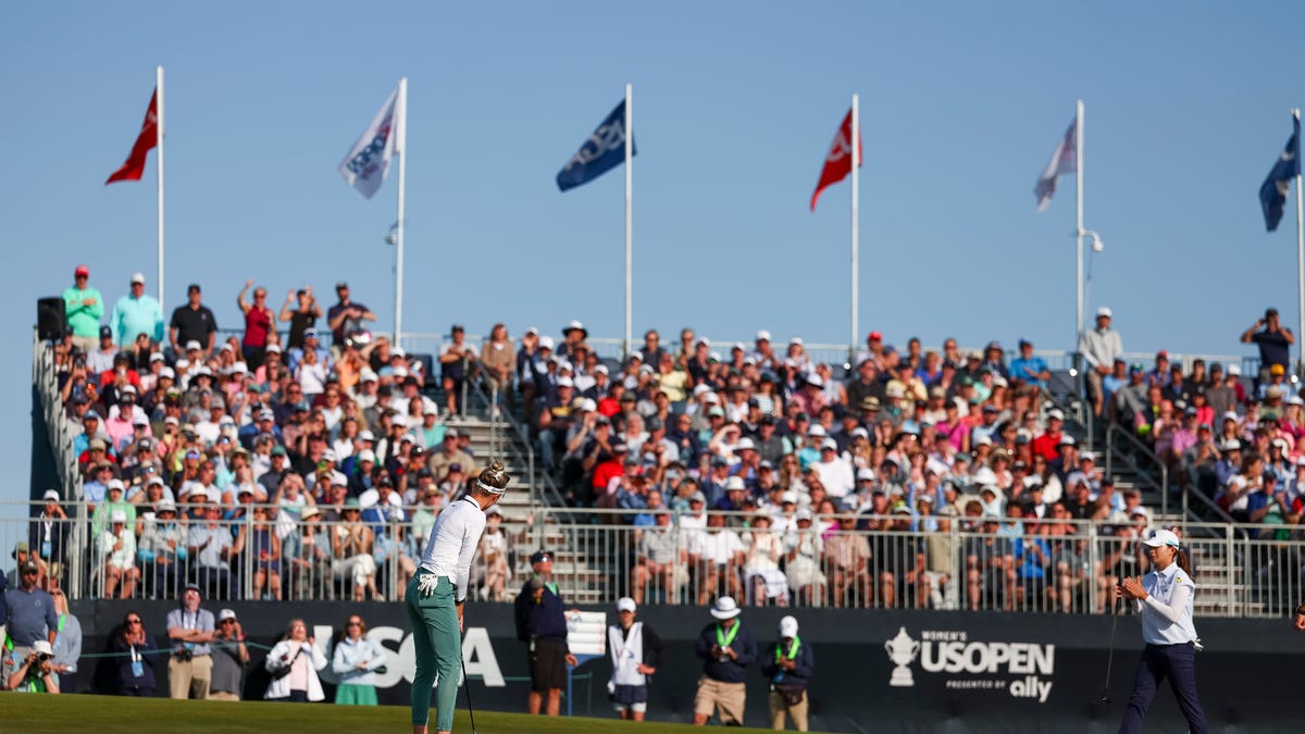 High score, slow domination at the US Women's Open day