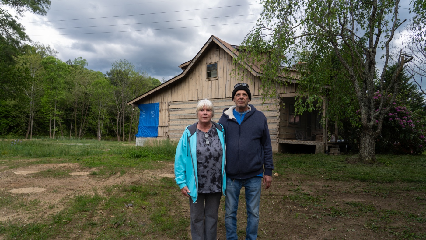 Hurricane Helene exacerbated North Carolina’s housing crisis : NPR
