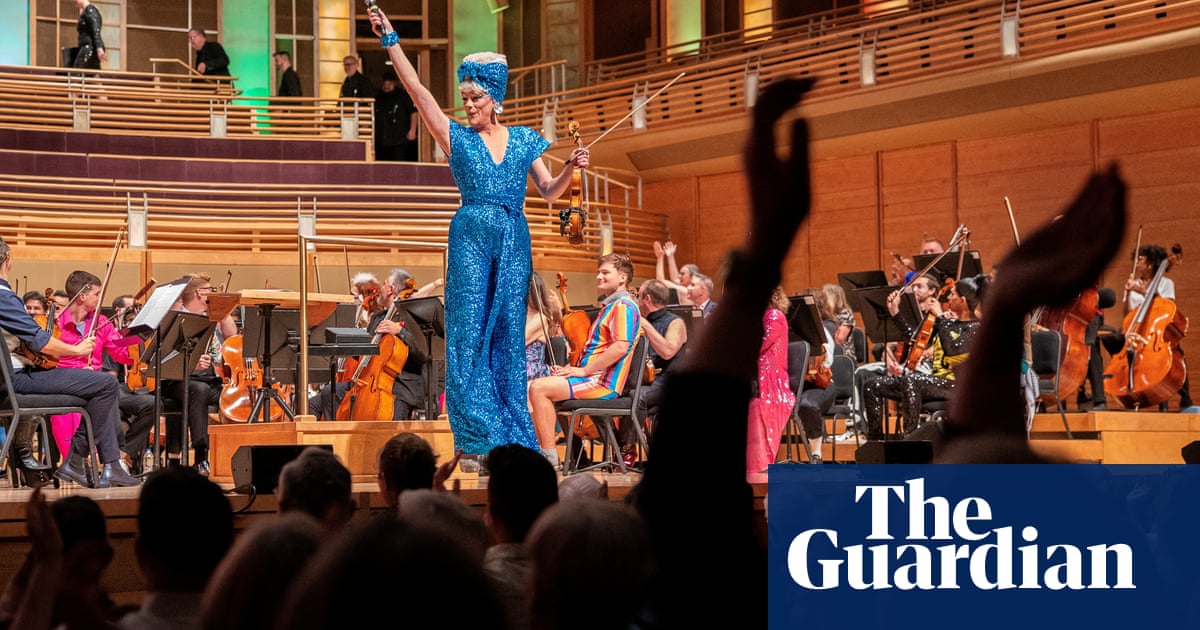 International Pride Orchestra at the Kennedy Center Trump snubbed Redell outside DC playing | Maryland