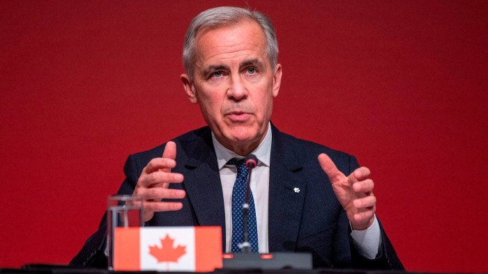 Mark Carney Courts oil industry to counter Canada's economy