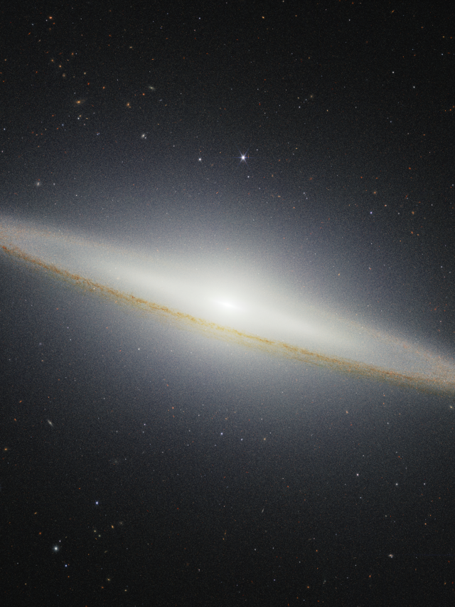 NASA's Webb perfects Sombrero Galaxy's disk
