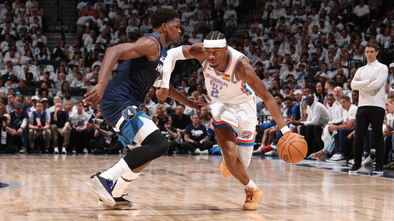 NBA Finals 2025-SGA, Haliburton signs in playoff MVP