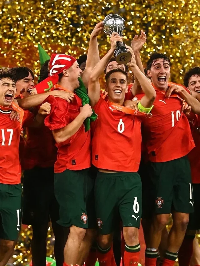 O campeão europeu Sub-17 aceitou na festa depois de “não tem medo de ninguém”