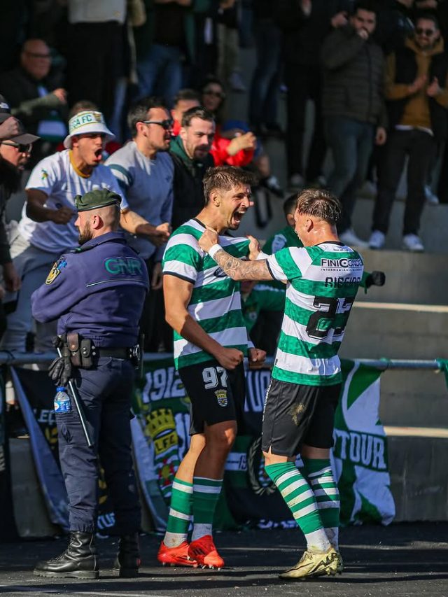 O melhor rompimento de Portugal, ele só fica atrás de Gyokeres e Pavlidis