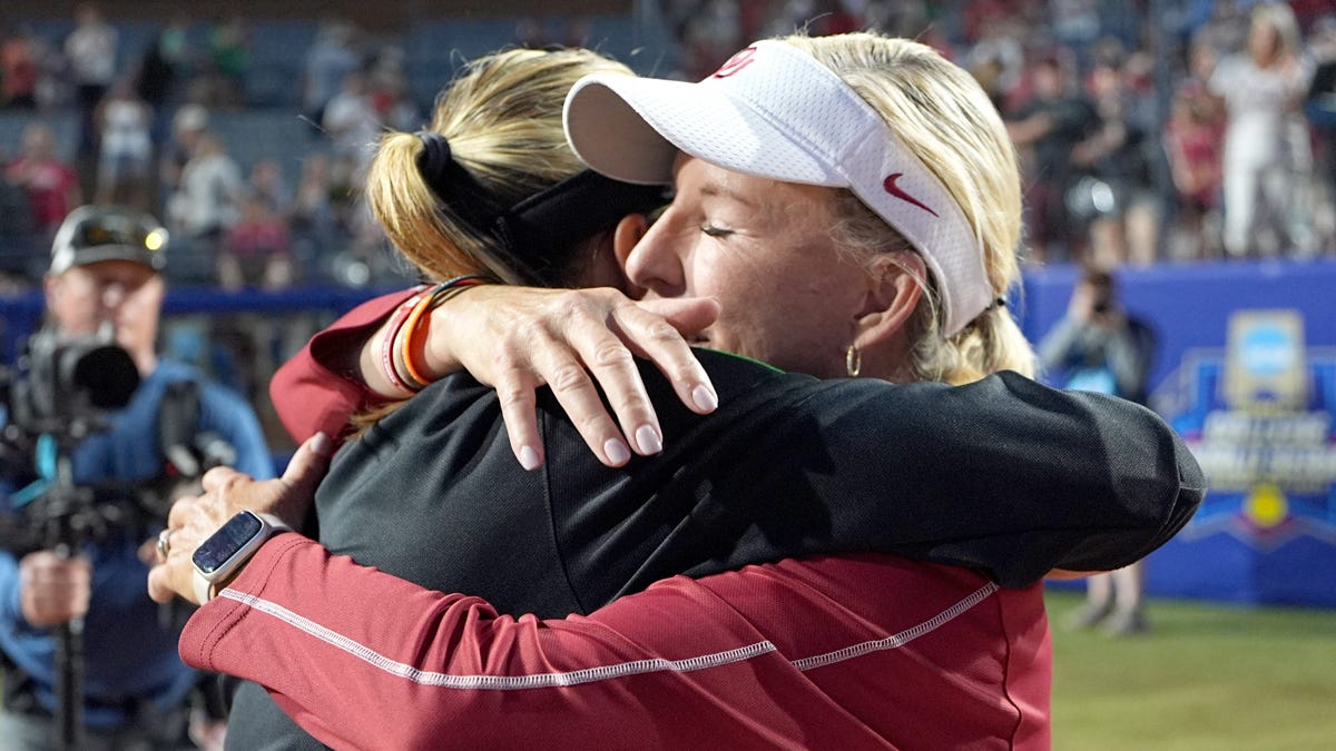 Oklahoma coach Patty Gasso's post-game remarks after beating Oregon