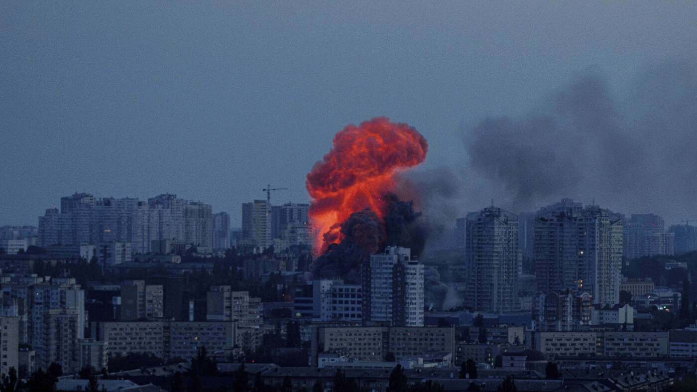 Russia launches drone and missile attacks Ukraine: NPR