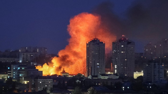 Russia launches drone and missile attacks against Ukraine