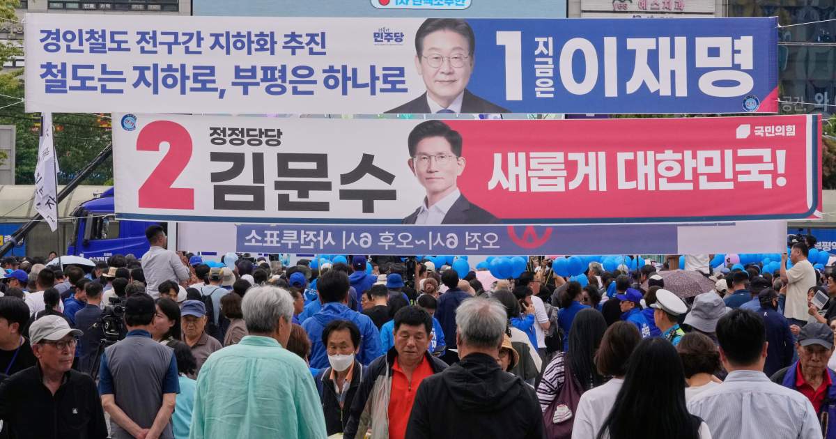 South Korea's presidential election aims to restore the certificate of democracy | Election News