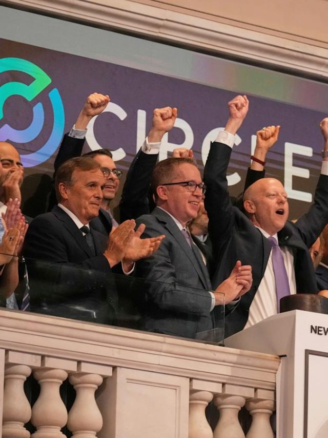 Stablecoin Bigwig Circle debuts on the New York Stock Exchange