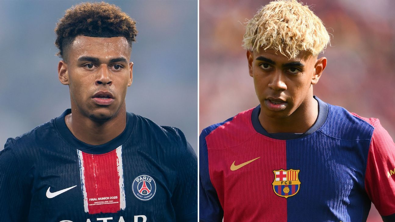 Standing on the side, Messi and Ronaldo: Yamal and Dui are here