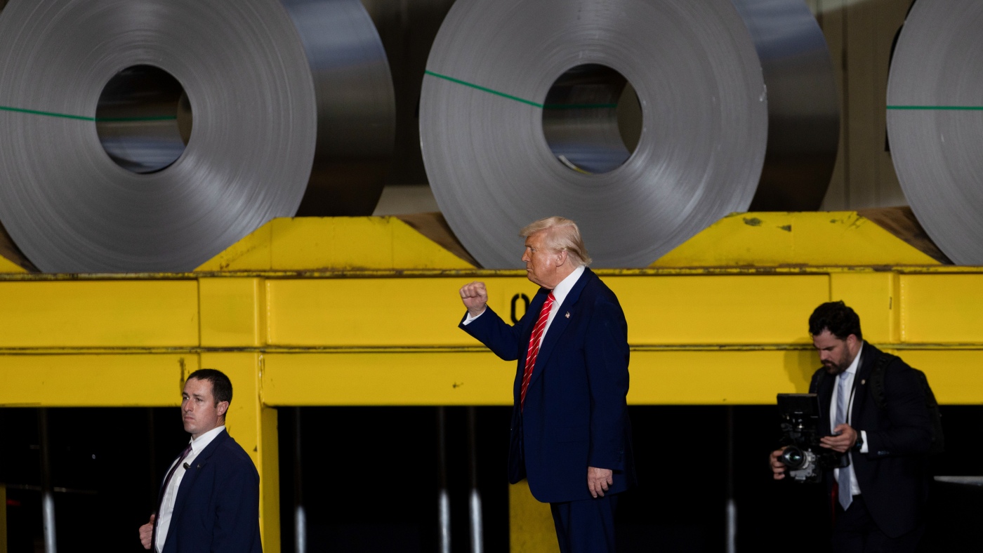 Steel and aluminum tariffs doubled today, potentially increasing prices: NPR