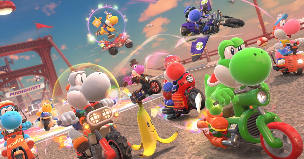 The Mario Kart World race is more chaotic than ever before, and better
