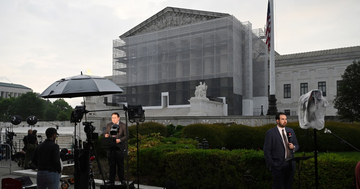 Trump covers up the Supreme Court as the dominance season begins