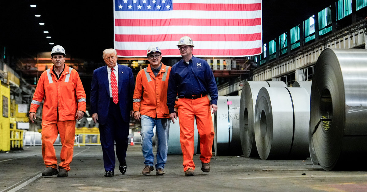 Trump raises steel tariffs to 50%